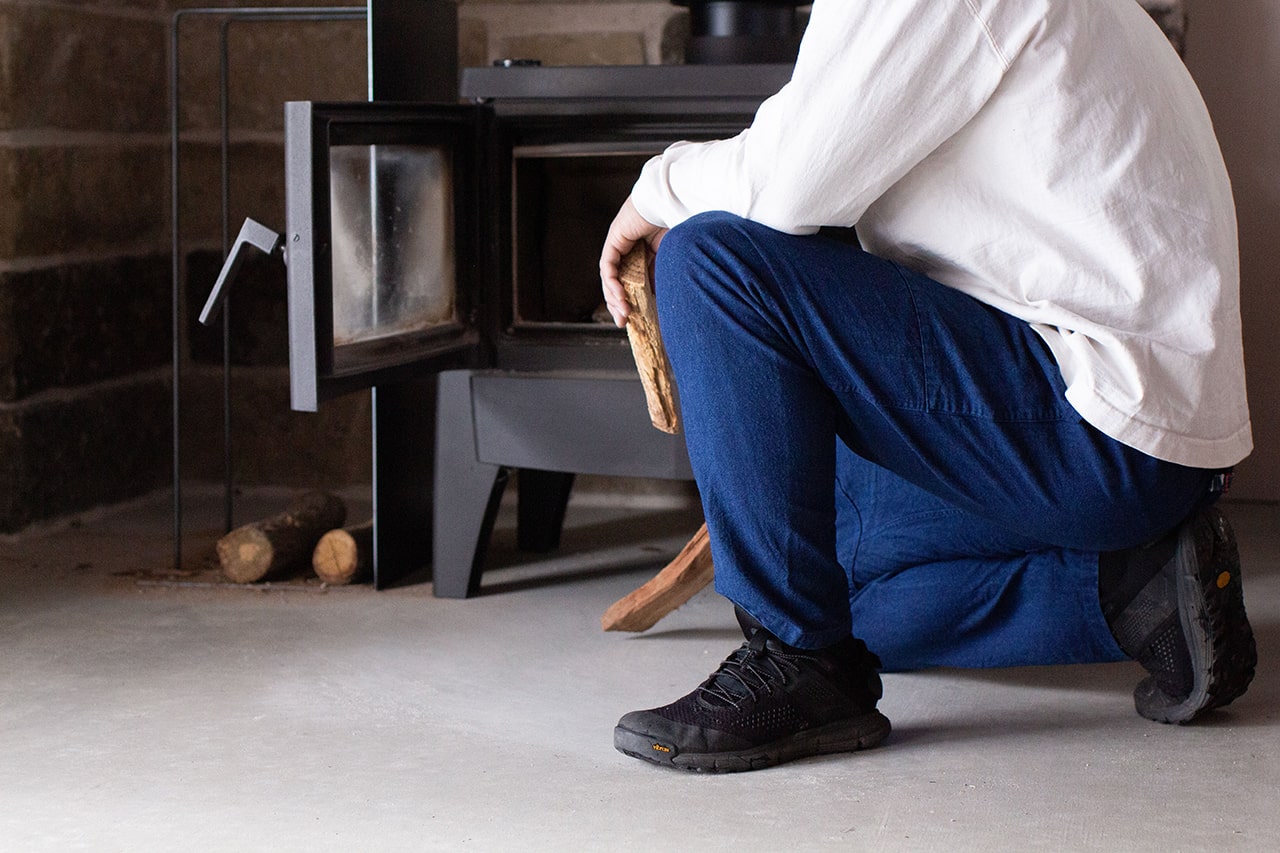 Indigo-Dyed Sappakama Pants