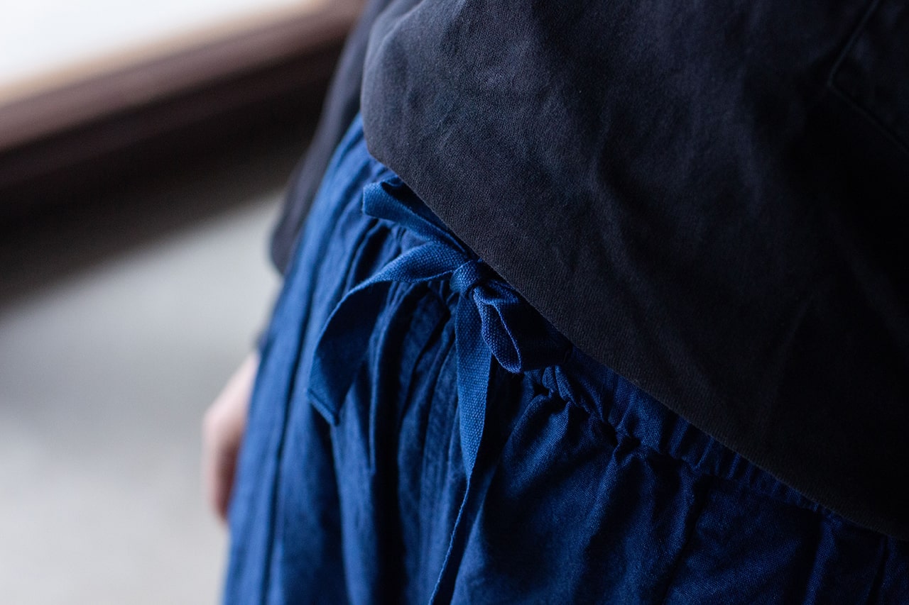 Indigo-Dyed Sappakama Pants
