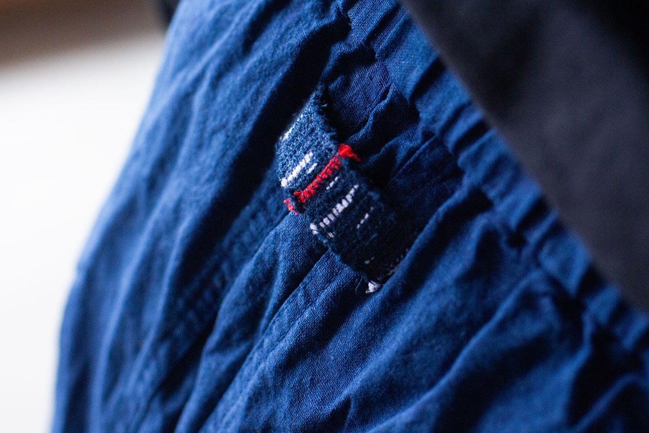 Indigo-Dyed Sappakama Pants