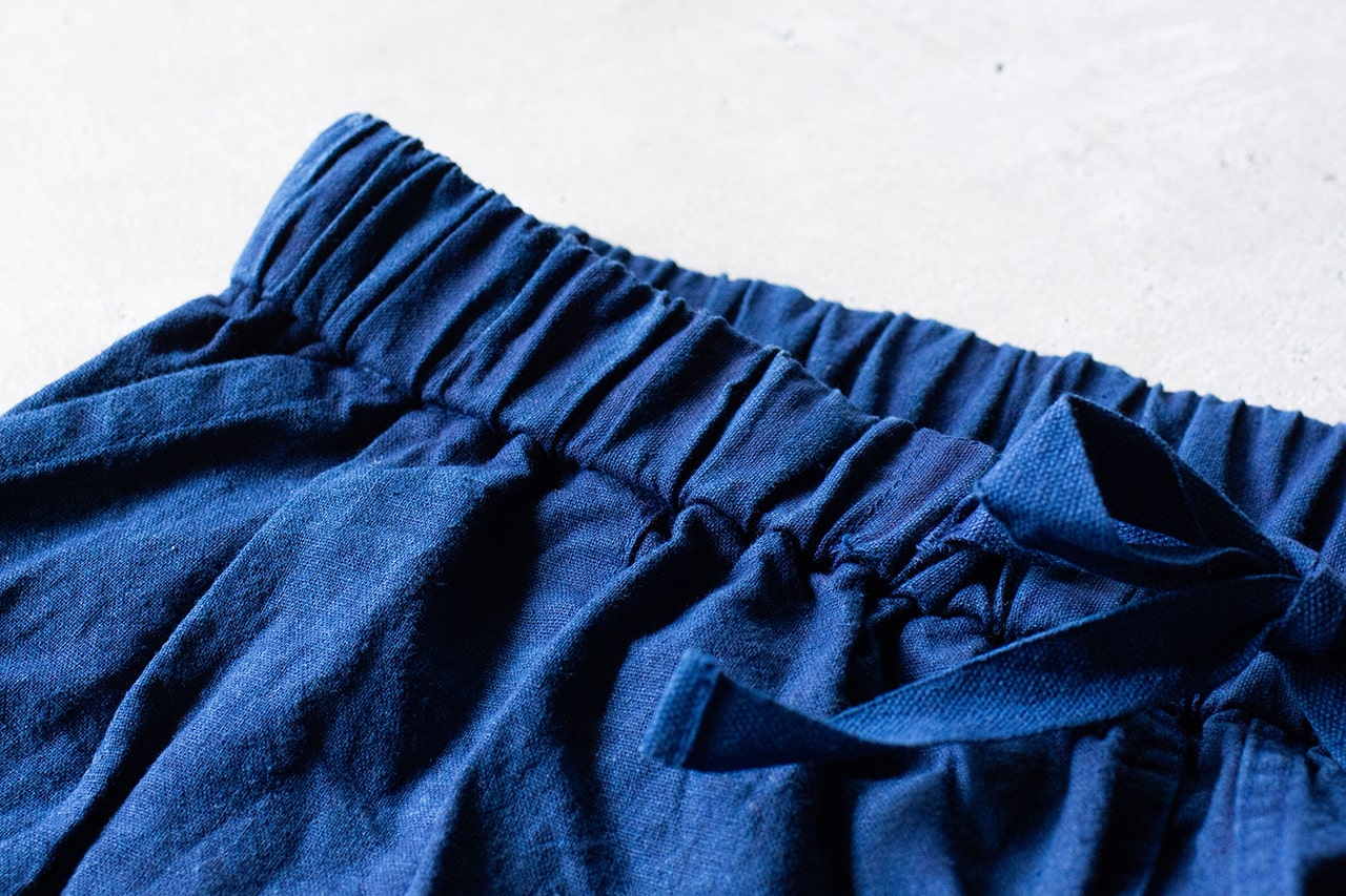 Indigo-Dyed Sappakama Pants