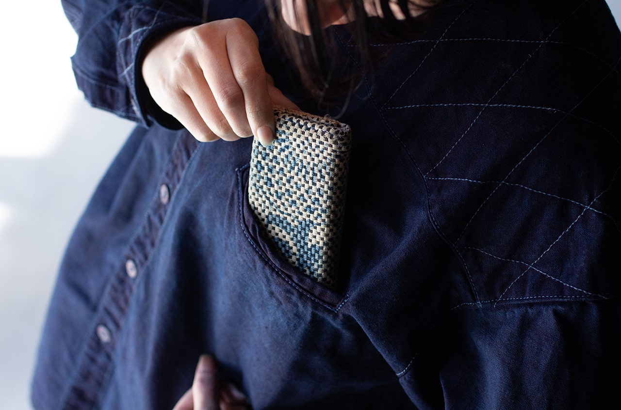 Indigo-Dyed Yama Work Shirt