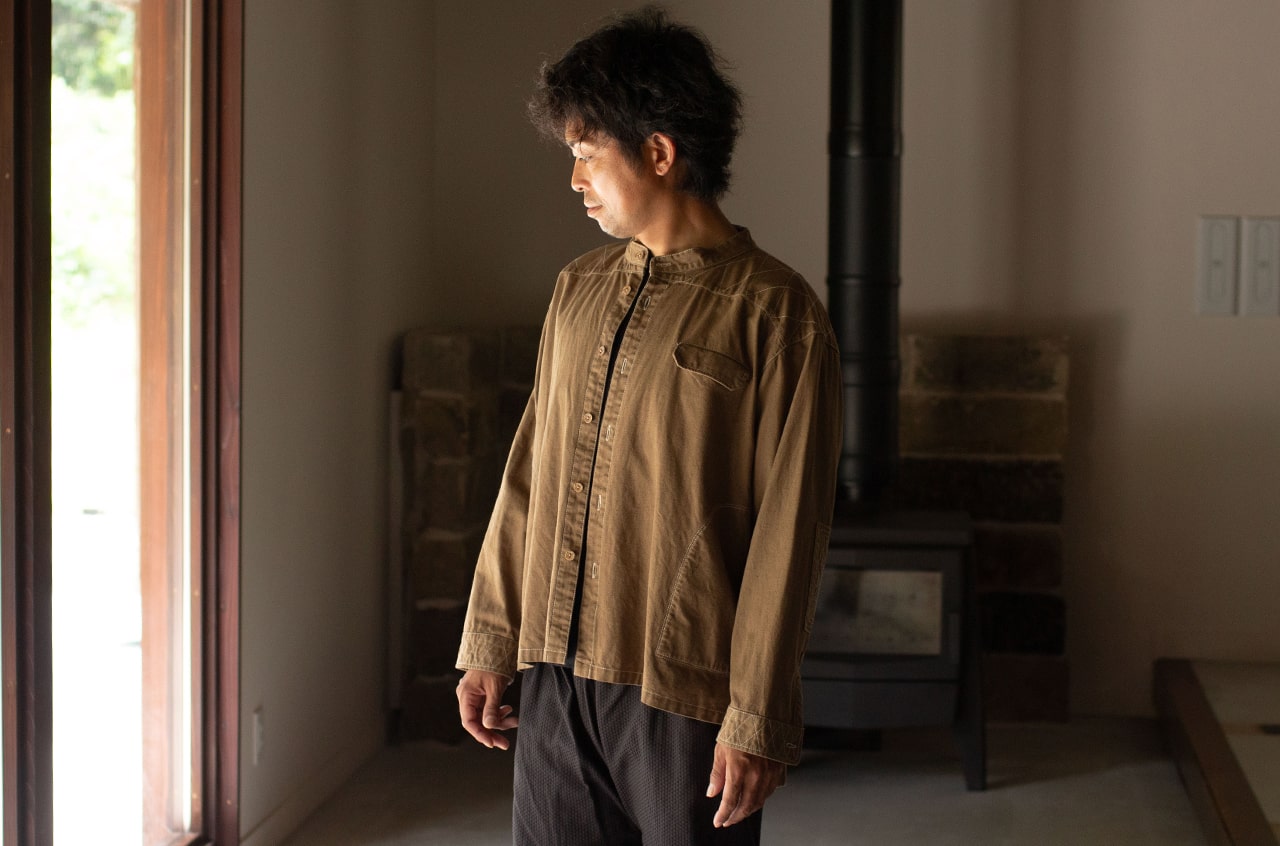 Lacquer-Dyed Yama Work Shirt