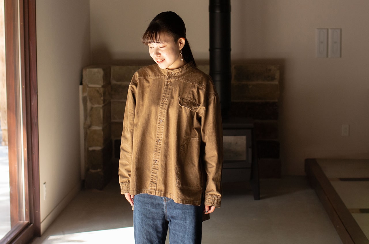 Lacquer-Dyed Yama Work Shirt