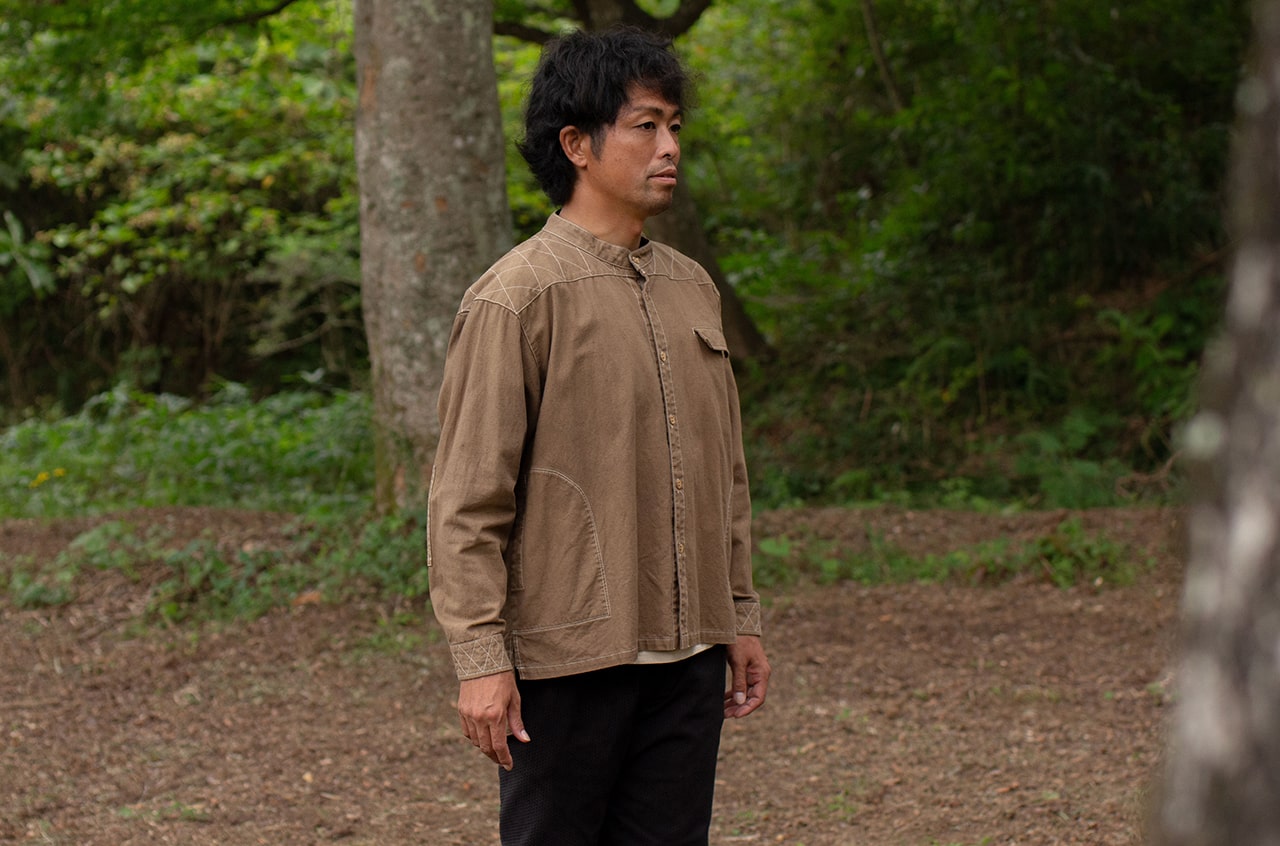 Lacquer-Dyed Yama Work Shirt