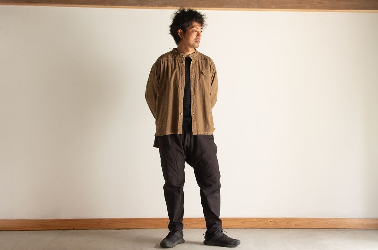 Lacquer-Dyed Yama Work Shirt