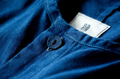 Indigo-Dyed Dabo Shirt