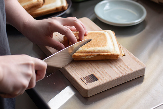 Cutting Board with Cloth Towel