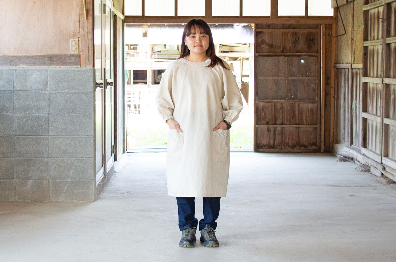 Kappōgi Apron with Tenugui Towel