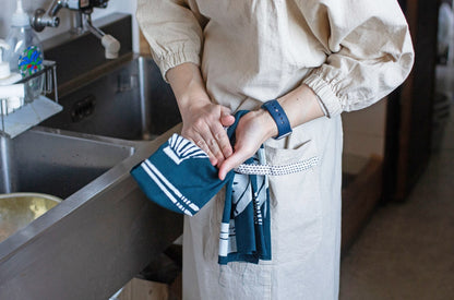 Kappōgi Apron with Tenugui Towel