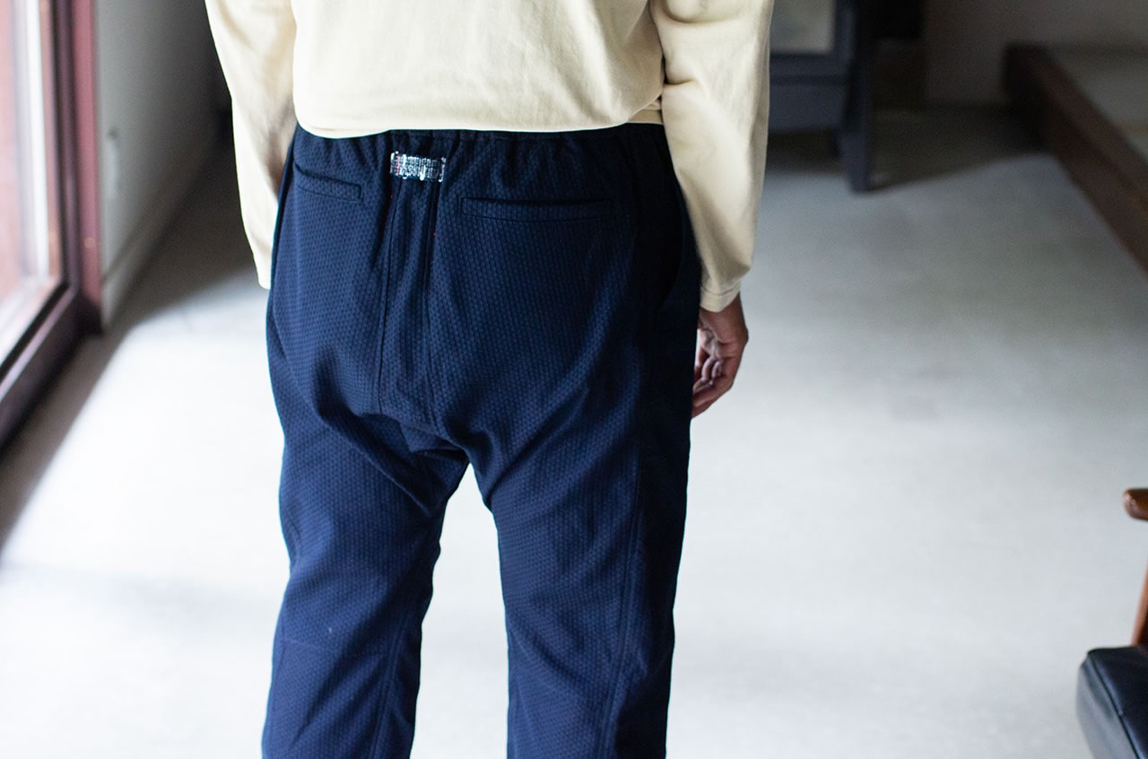 Sashiko-Stitched Sappakama Pants