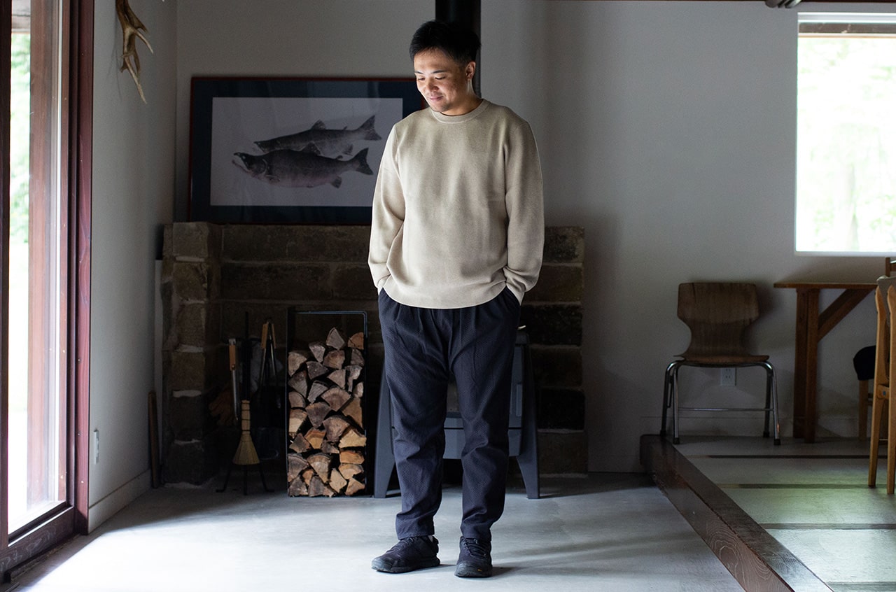 Sashiko-Stitched Sappakama Pants