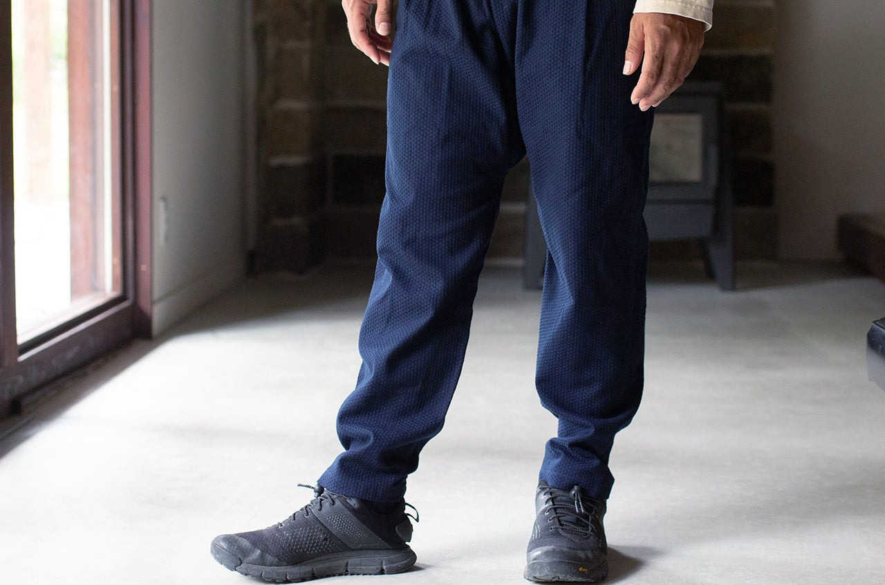 Sashiko-Stitched Sappakama Pants