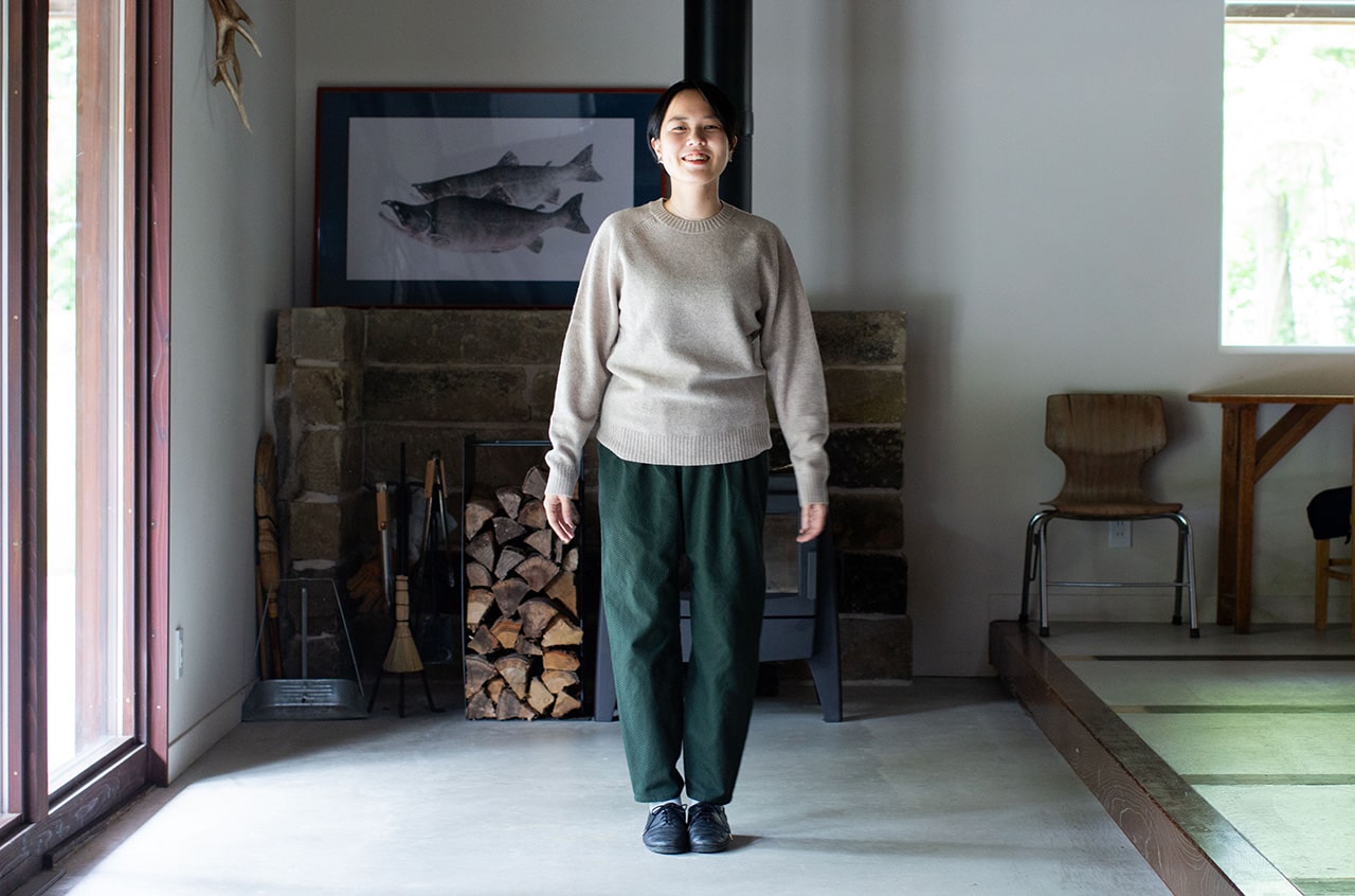 Sashiko-Stitched Sappakama Pants